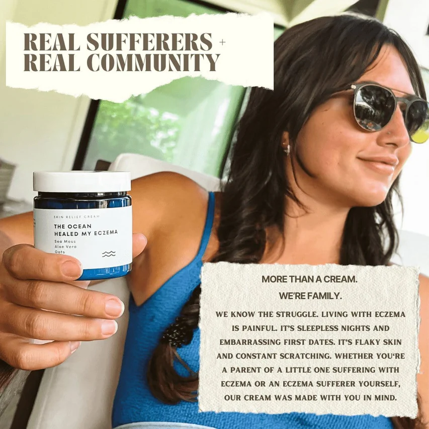 The Ocean Healed My Eczema™ - Soothing Cream